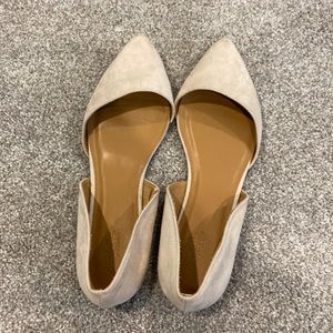 Brand new Charlotte Russe beige flats